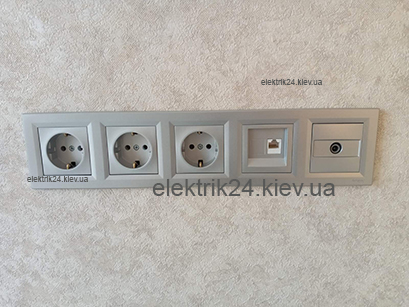 Сборка и установка розеток и выключателей