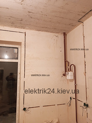 Монтаж электропроводки